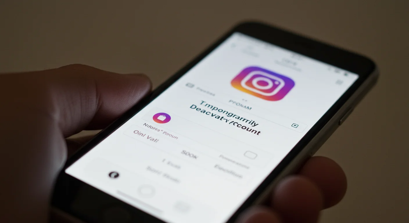 인스타그램 비활성화, 정확히 뭘까요?