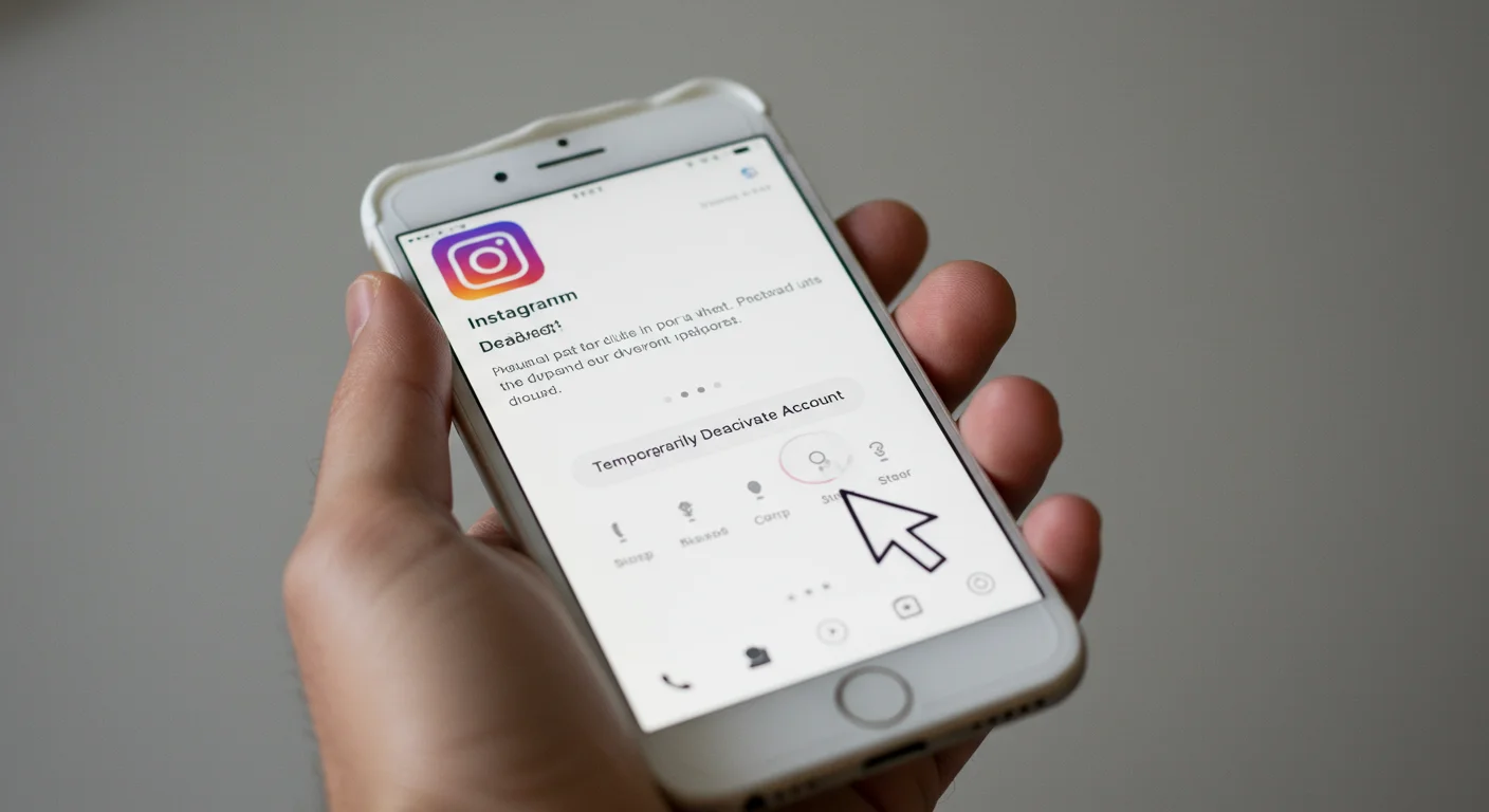 2025년 최신! 인스타 비활성화하는 쉬운 방법