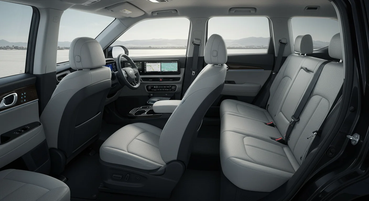 가족을 위한 최적의 선택, EV5 디자인과 실내 공간